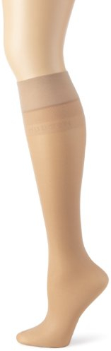 HUDSON Damen Kniestrümpfe Glamour 20 transparenter Glanz 20 DEN Teint 0010 39/42