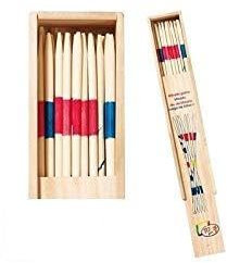 Goki Mikado Juego de Paciencia y Habilidad realizado en Madera con Palillos de 18 cm Niños + 5 años