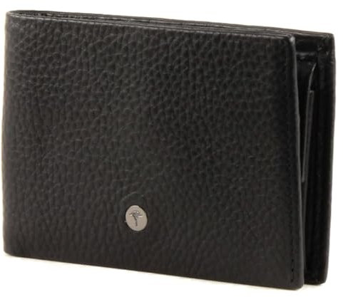 JOOP! Nestor Cross Grain 2 Card Wallet Black