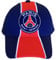 Kappe / Basecap, Motiv Logo FC Paris Saint Germain (Fußball Liga), größenverstellbar