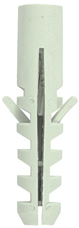 TIMco 08 Nlpp chevilles nylon 8 x 40 – Gris (lot de 10)