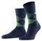 Burlington Herren Socken Preston M So weich und warm gemustert 1 Paar, Blau Navy 6187, 40-46