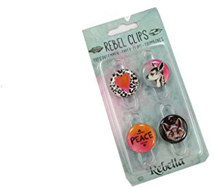 Spiegelburg 12641 Papierklemmen REBEL CLIPS Rebella
