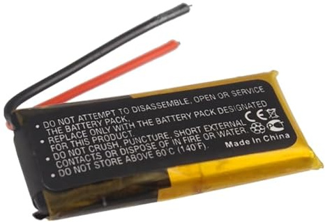 CS-PLD650SL Akku 80mAh Kompatibel mit [Plantronics] Discovery 610, Discovery 640, 645, 650, 655, 665, Voyager 815, Voyager 818, 835, 855 Ersetzt 68400-61, 71890-61, 73667-01, 74422-01, 75210-01, 7566