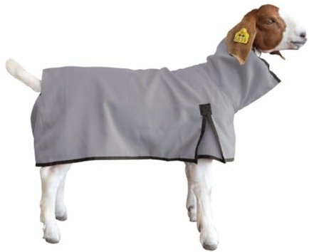 Weaver Leather Ziegendecke, Größe M, Grau