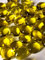 mesbilles MeineMurmeln - 500 gr Gelb Deko 300 Mosaiksteine 12 mm Glassteine, Glasnuggets, Steine, Edelsteine