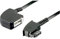 Basetech Telefon (analog) Verlängerungskabel [1x TAE-F-Stecker - 1x TAE-F-Buchse] 15.00 m Schwarz
