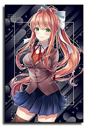 Monika ddlc Leinwand-Kunst-Poster und Wand-Kunstdruck, modernes Familienschlafzimmerdekor-Poster