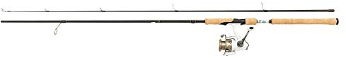 ABU GARCIA 1531504 Pro Max spinnruten und rollen combo set, Schwarz, 2.13 m |5-15g
