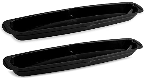 2 Pack George Foreman Grill Oil Grease Catcher Drip Tray Pan Replacement part - 14.5