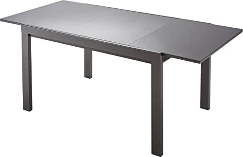 Primaster Gartentisch Arezzo 140 x 90 cm ausziehbar bis 2,00 m Ausziehtisch