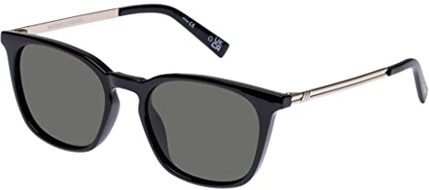 Le Specs HUZZAH - Sonnenbrille für Damen und Herren Rechteckige Rahmenform mit UV-Schutz