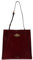 The Bridge Barbara Hobo Bag Rosso Ribes/Oro