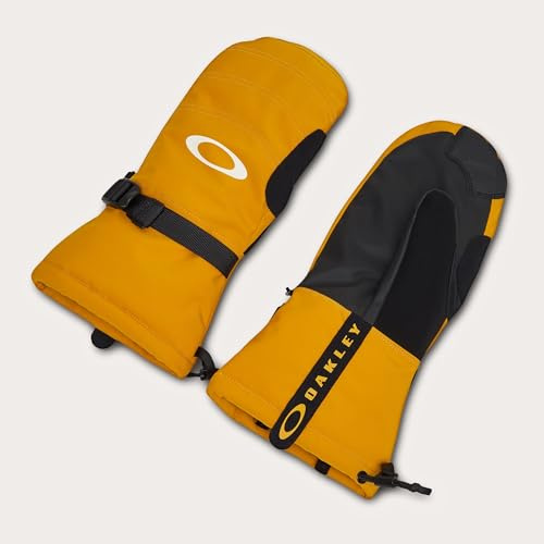 Oakley Unisex-Erwachsene Powder Ridge Fäustlinge, Bernstein Gelb, Large