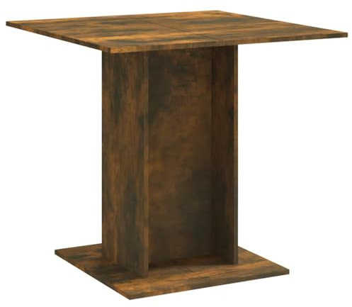 vidaXL Esstisch, Esszimmertisch mit viel Platz, Tisch für Küche Esszimmer Restaurant, Küchentisch Bistrotisch Beistelltisch, Räuchereiche Holzwerkstoff