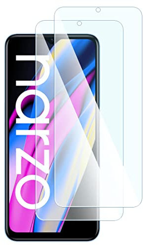 KARYLAX - Protection d'écran en Verre Fléxible, Dureté 9H, Anti-Rayures, Film Protecteur pour Smartphone Realme Narzo 50A Prime (Pack x2)