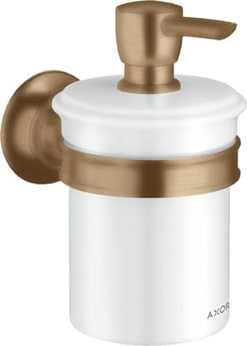 hansgrohe AXOR Montreux Lotionspender, 42019140, Farbe: Brushed Bronze