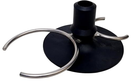 Acclaim Bowlers Bowling Walking Stick Green Protector with Bowls & Jack Lifter Base in an Optional 18mm and 22mm Diameter Push On Style (22 mm Diameter)