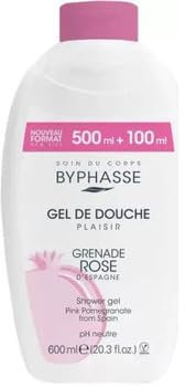 PLAISIR pink pomegranate SHOWER GEL 600 ml