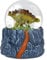 Water Globe - Stegosaurus von Deluxebase. Schneekugel Tierdekor mit Dinosaurier-Figuren. Glaskugel mit Harzfiguren und gegossenem Sockel. Home Decorations, Novelty Decor und Stegosaurus Geschenke.