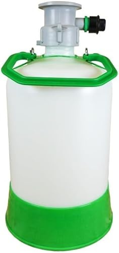 ich-zapfe.de Fût de Nettoyage de Ligne de bière, Kit de Nettoyage de Ligne de bière - pour systèmes de Distribution 5L, Tête de Robinet : Type A