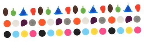 MAGICLULU 48 Piezas Etiqueta de Copa de Vino de Silicona Etiquetas de Silicona para Vasos Adornos para Vasos de Vino Bebidas vinrador Etiquetas de marcadores de Bebida de Silicona