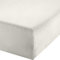 Erwin Müller Boxspring-Spannbettlaken Murnau Single-Jersey - weiß Größe 180x200 cm - 200x200 cm - bis 35 cm Höhe geeignet, atmungsaktiv, strapazierstark