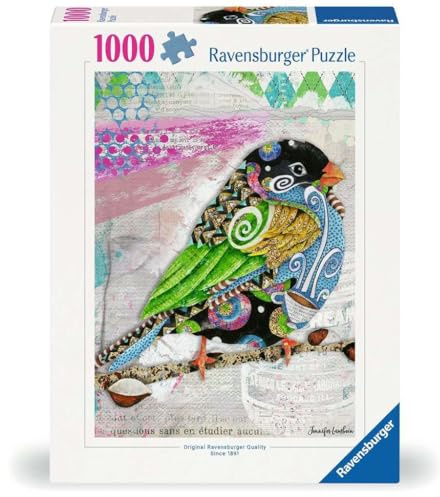 Ravensburger Puzzle Bunter Vogel - 1000 Teile Puzzle für Erwachsene | 1000 Teile Puzzle, Erwachsenenpuzzle, Geschenk für Frauen und Männer