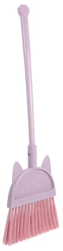 Mobestech Boy Girl's Broom Toy Small Sweep Brush Safe Pp Pet Material for Toddlers