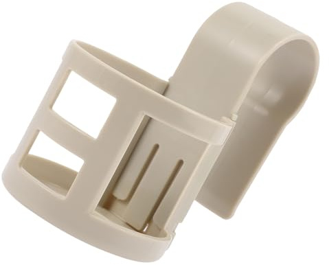 Sewroro Auslaufsicherer Pool Becherhalter Clip aus Bruchfestem Kunststoff für Runde Aufstellpools bis Ø Poolzubehör mit Flacher Bodenstütze und Haken für Getränke Handys und Mehr