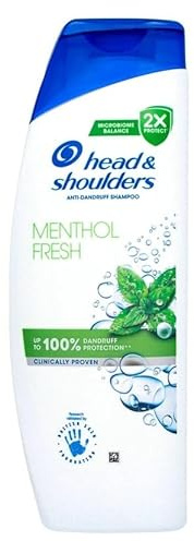 6er Pack - Head & Shoulders Anti-Schuppen Shampoo – Menthol Fresh – 400 ml