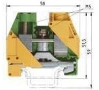 Wieland 56.535.9255.0 Steckerkappe, WKI 35 SL/35/V0