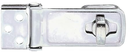 Alberts 348397 Sicherheits-Überfalle | galvanisch verzinkt, dickschichtpassiviert | Länge Überfalle 85 mm | Breite 40 mm