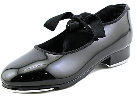 Capezio Zapato de claqué Tyette N625 Jr. para Mujer, Negro (Black Patent), 36.5 EU