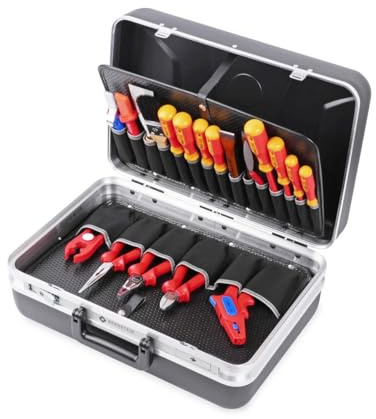 Bernstein Werkzeuge 8200 VDE Service-Koffer PROTECTION mit 22 Werkzeugen