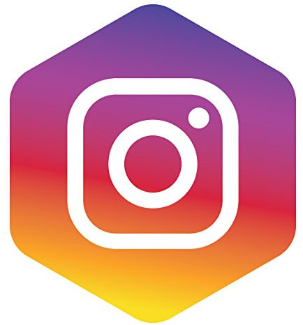 Instagram Social Media Designs Selbstklebende Vinyl-Aufkleber | Autoaufkleber | Fensteraufkleber | Wandkunst | Schaufenster | Kunst Dekoration | Türschild