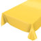 Wachstuchtischdecke Wachstuch abwaschbare Tischdecke Uni Glanz Einfarbig Gelb Schnittkante 220 x 140cm