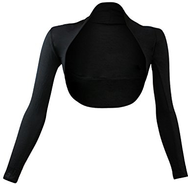 Gloop Damen Bolero Schulterjäckchen Lange Aermel Bolero