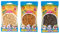 Happy Price Toys Midi Bügelperlen Kon-21, 3 Farben (Beige, Hellbraun, Braun), Kunststoff, Rund, Beads, 3 Design Vorlagen