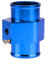Adaptateur de Capteur de Température de l'Eau, MoreChioce Universel Sonde Température de Eau Tuyau Jauge Radiateur Durite Capteur Adapteur en Alliage Aluminium avec 2PCS Colliers de Serrage, 30MM
