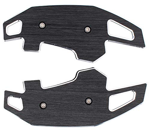 1 paio di leve per cambio in alluminio, colore nero, per Arteon Golf 7 MK7 GTI Polo Scirocco 2012-2020