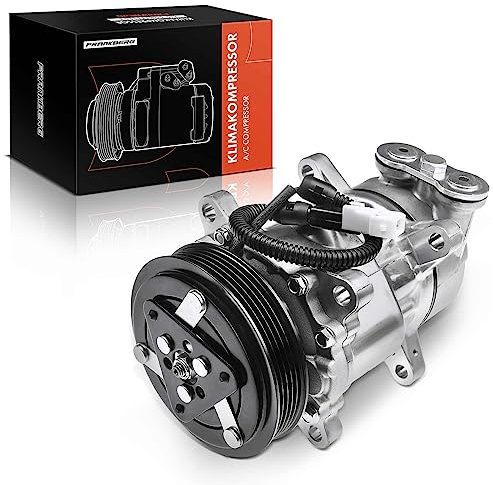 Frankberg Compresor de aire acondicionado con embrague Compatible con 106 II 1A 1C Berlingo (First) GFK GJK MF M 5G Partner 5G Saxo Replace# 96.111.117.80, aceite premezclado