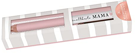 Grafik-Werkstatt Kugelschreiber mit Drehmechanik | schwarze Mine auswechselbar| weltbeste Mama, 64143