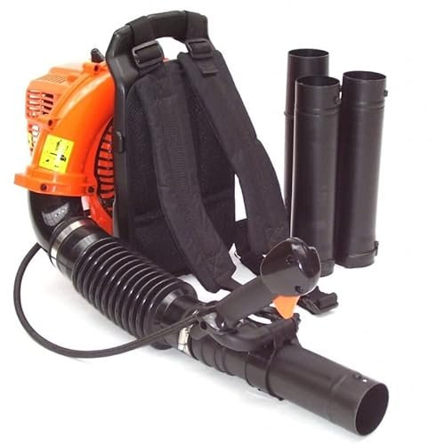 Soffiatore Foglie a Zaino Motore a Scoppio 2 Tempi 52CC 1,25KW 7000rpm Serbatoio 1,7 Lt con Spallacci Spalla Imbottiti Regolabili Manico Ergonomico per Manutenzione Per Giardino Esterno