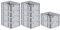 PROREGAL SuperSparSet 10x Eurobox NextGen Grip | HxBxT 17x30x40cm | 16 Liter | Griffe geschlossen | Grau | Eurobehälter, Transportbox, Transportbehälter, Stapelbehälter