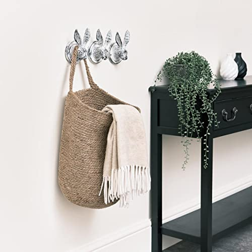 Melody Maison Large Jute Hanging Basket 48cm x 34cm