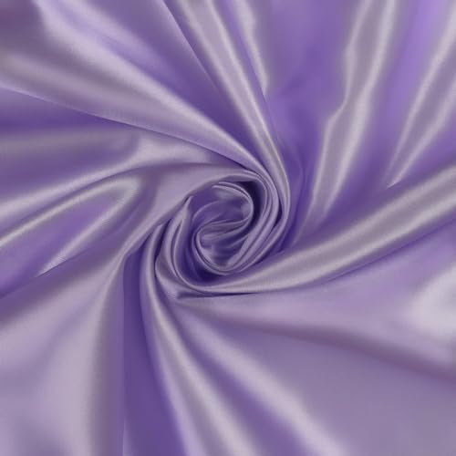 Mondo Tessuti – Pannello Raso Morbido Tinta Unita 100x150cm (Lilla)