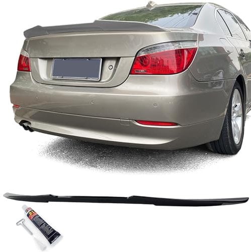 Heckspoiler Ducktail Schwarz Glanz passend für 5er BMW E60 Limousine 03-10