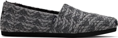 Toms Damen Alpargata EspadrilleEspadrilles, Black Multi Cozy Global Woven Faux Fur, 38 EU