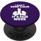 I Can't Keep Calm It's Fair Week Lustige Hasensendung PopSockets mit austauschbarem PopGrip